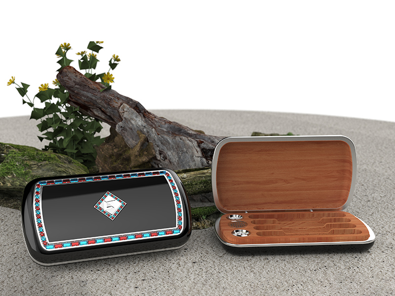 Portable cigar humidor